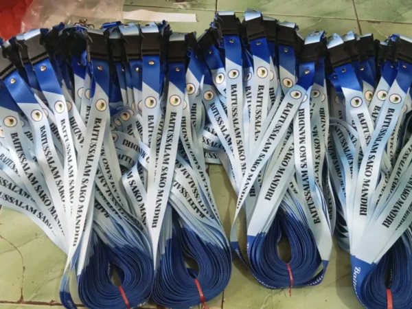 lanyard / nametag 2.5 cm - Gambar 2